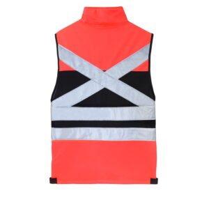 Chaleco Geologo Activex Miner Rojo c/cuello